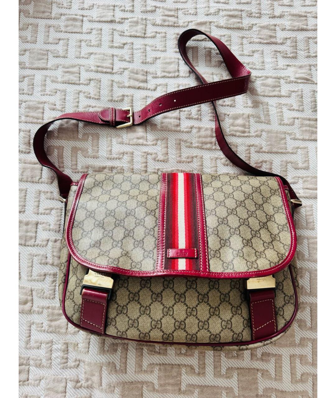 GUCCI Бежевая сумка через плечо, фото 5
