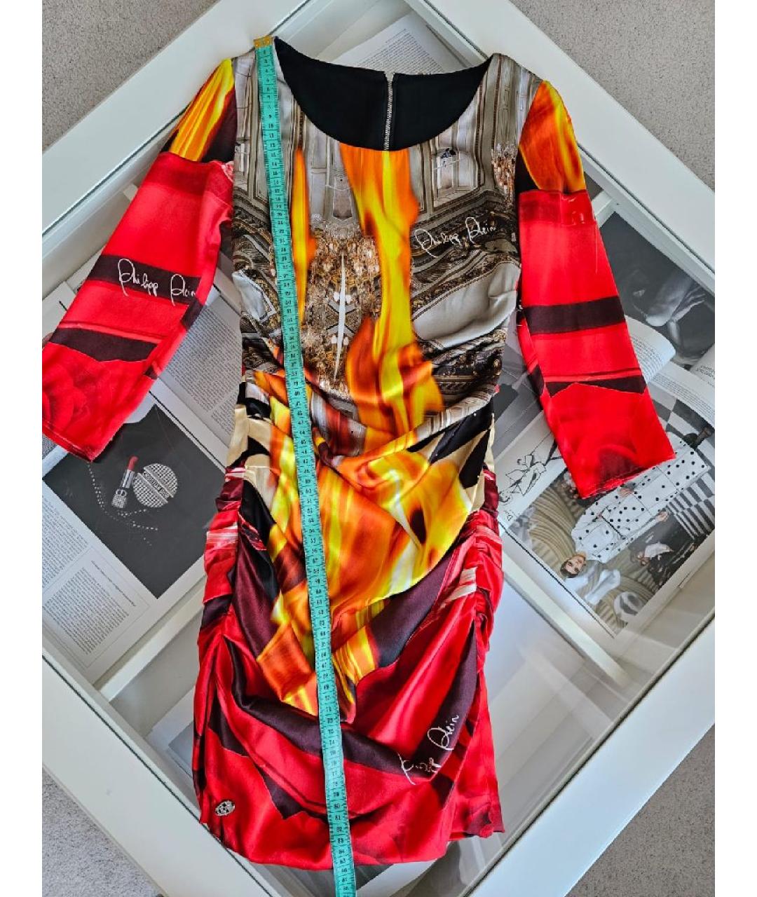 PHILIPP PLEIN Шелковое платье, фото 5
