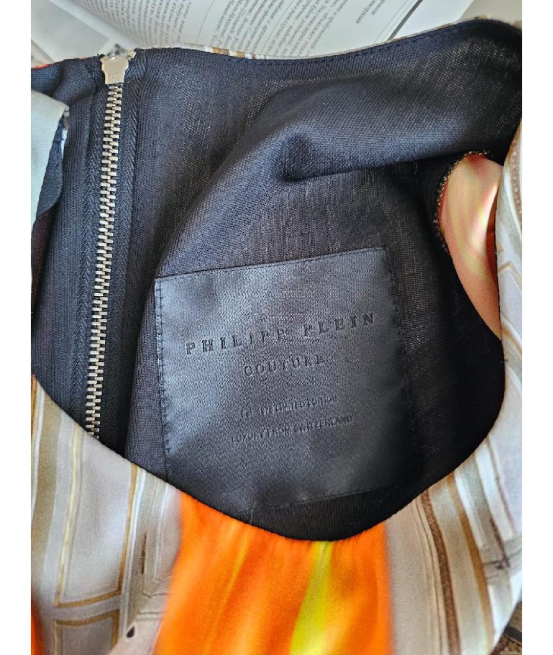 PHILIPP PLEIN Шелковое платье, фото 7