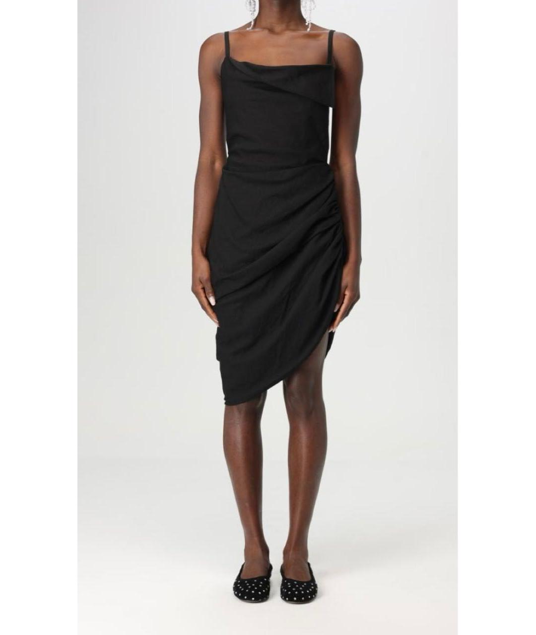 JACQUEMUS Черное платье, фото 5