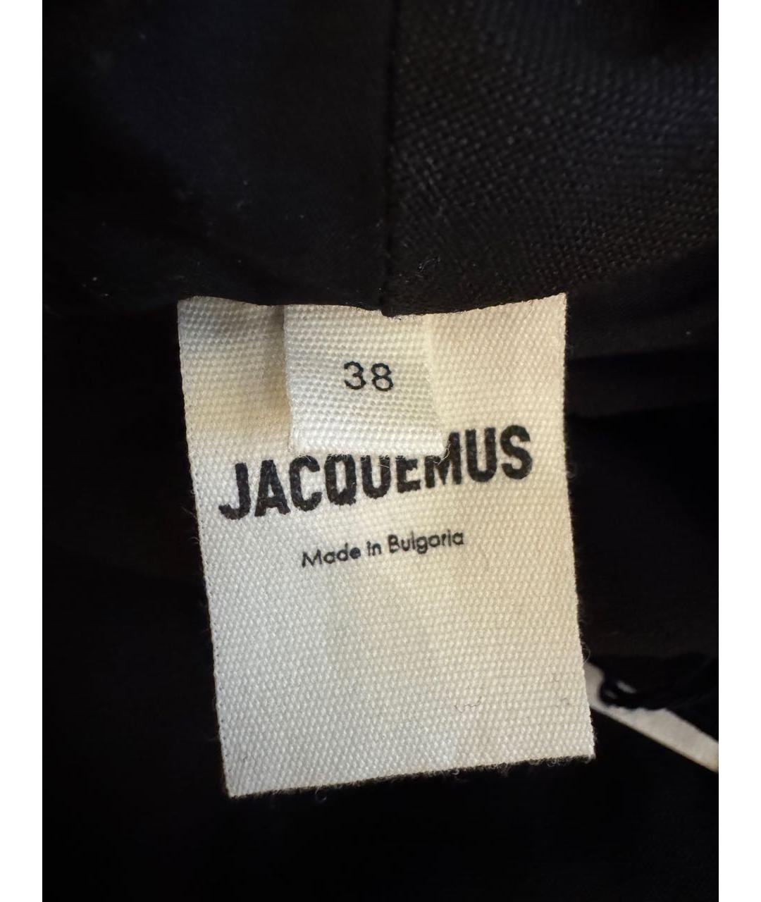 JACQUEMUS Черное платье, фото 4