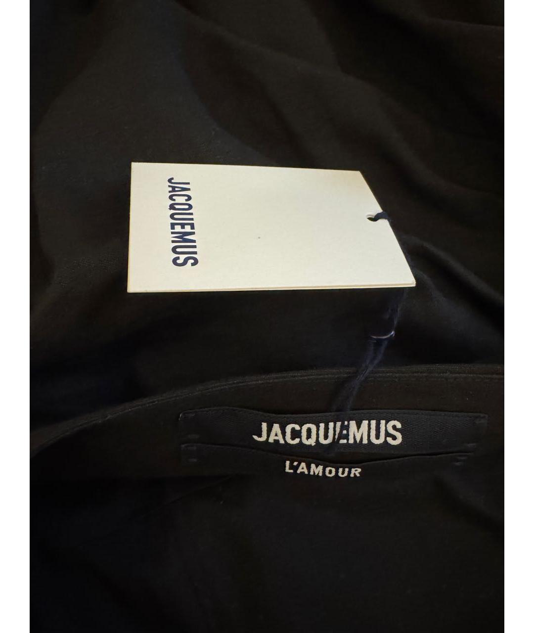JACQUEMUS Черное платье, фото 3
