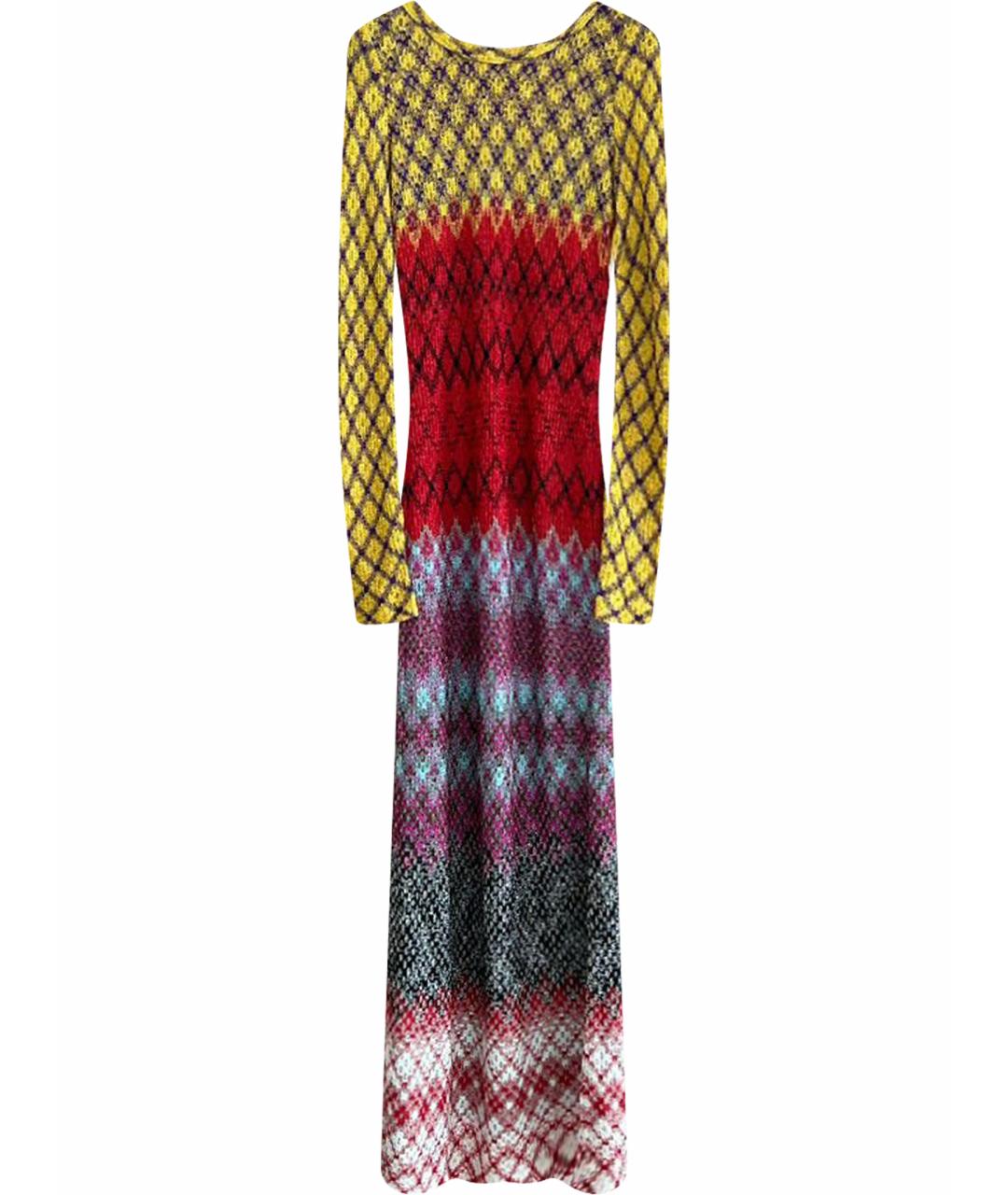 MISSONI Мульти хлопковое платье, фото 1
