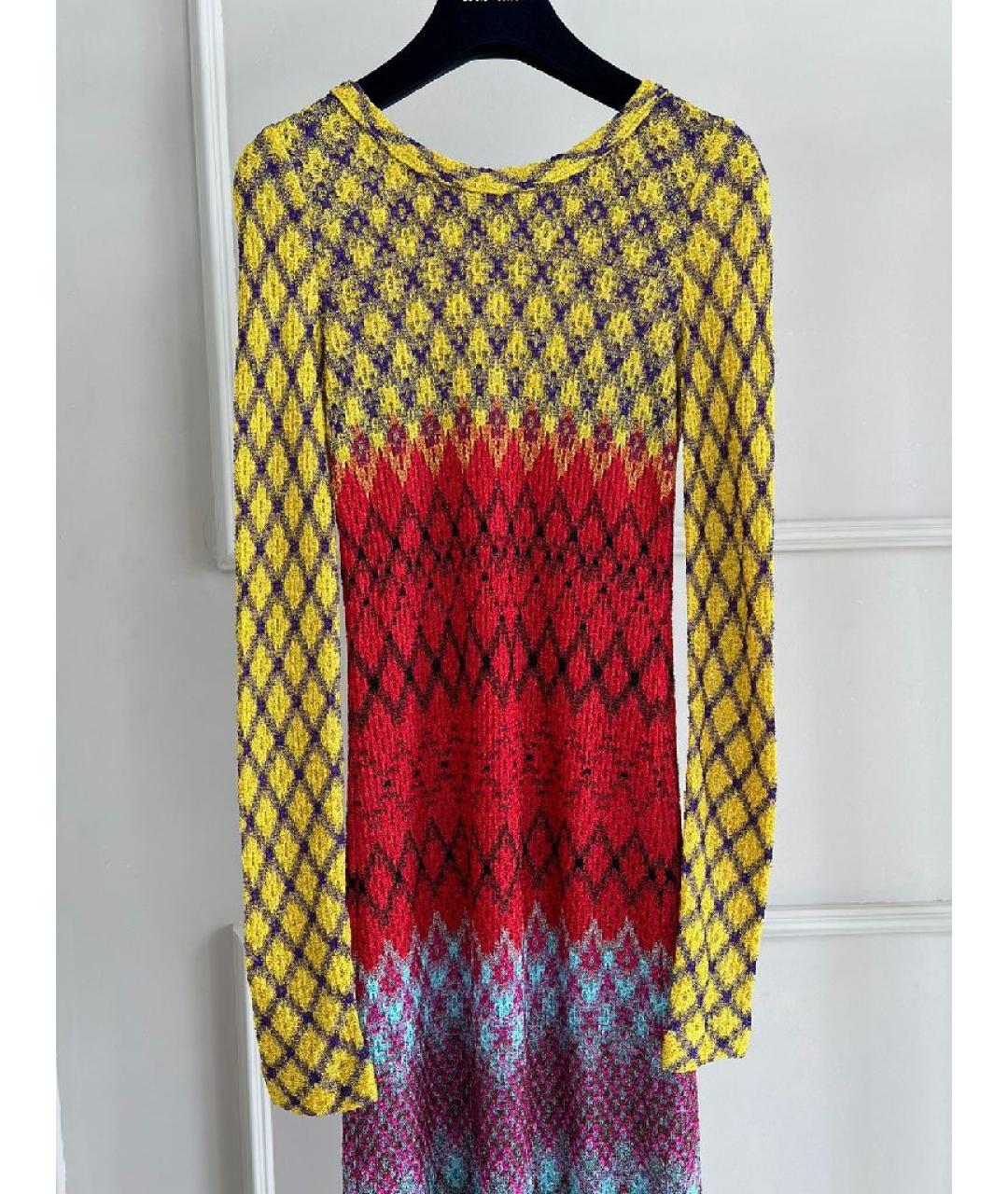 MISSONI Мульти хлопковое платье, фото 3