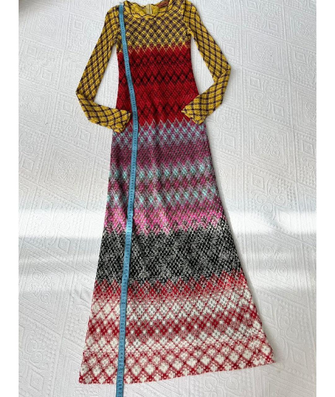 MISSONI Мульти хлопковое платье, фото 5