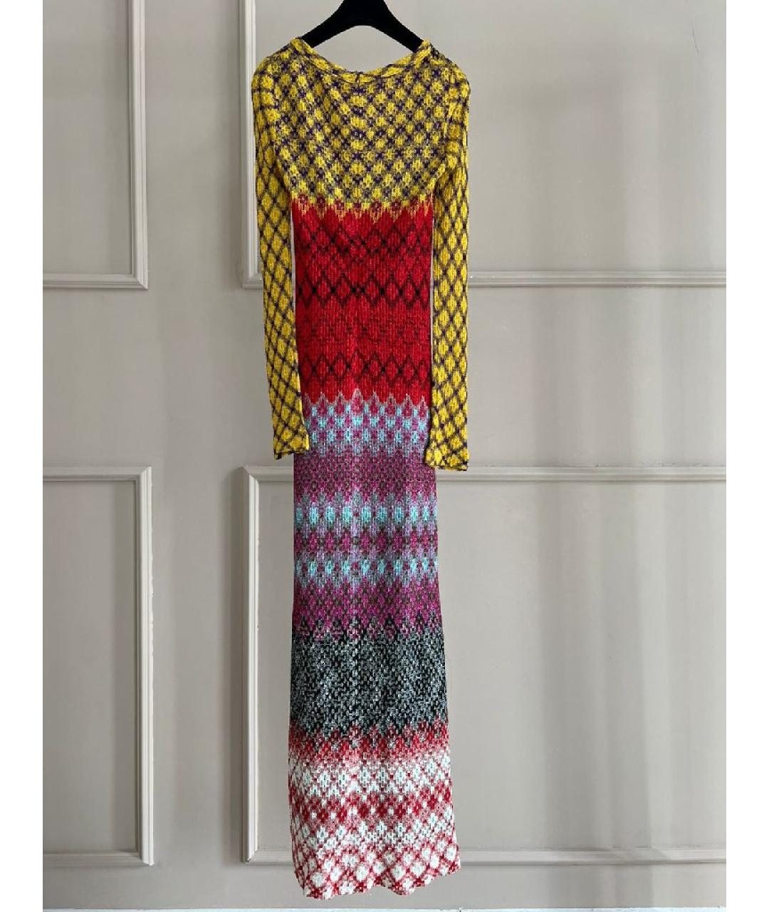 MISSONI Мульти хлопковое платье, фото 2