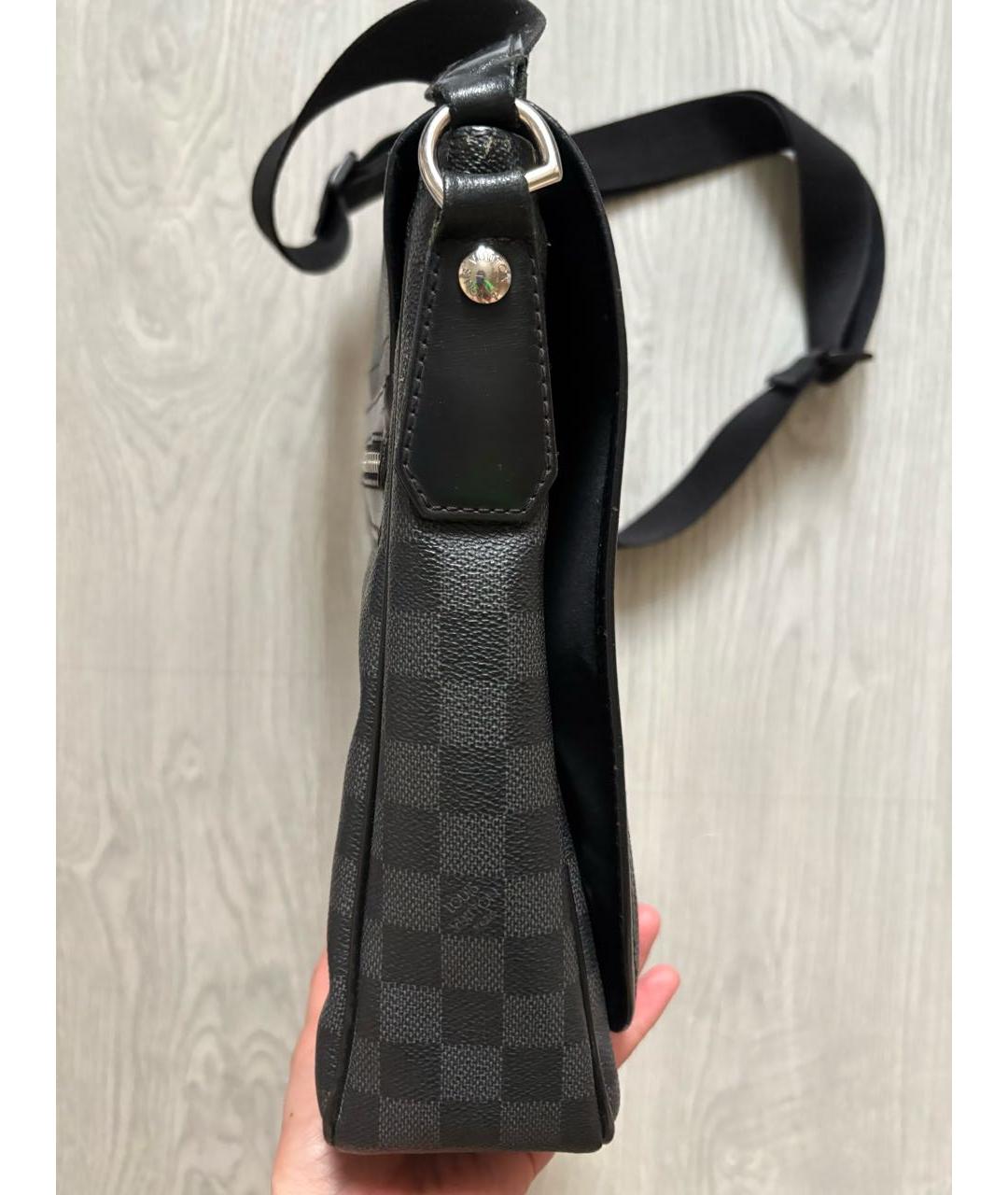 LOUIS VUITTON Серая сумка на плечо, фото 3