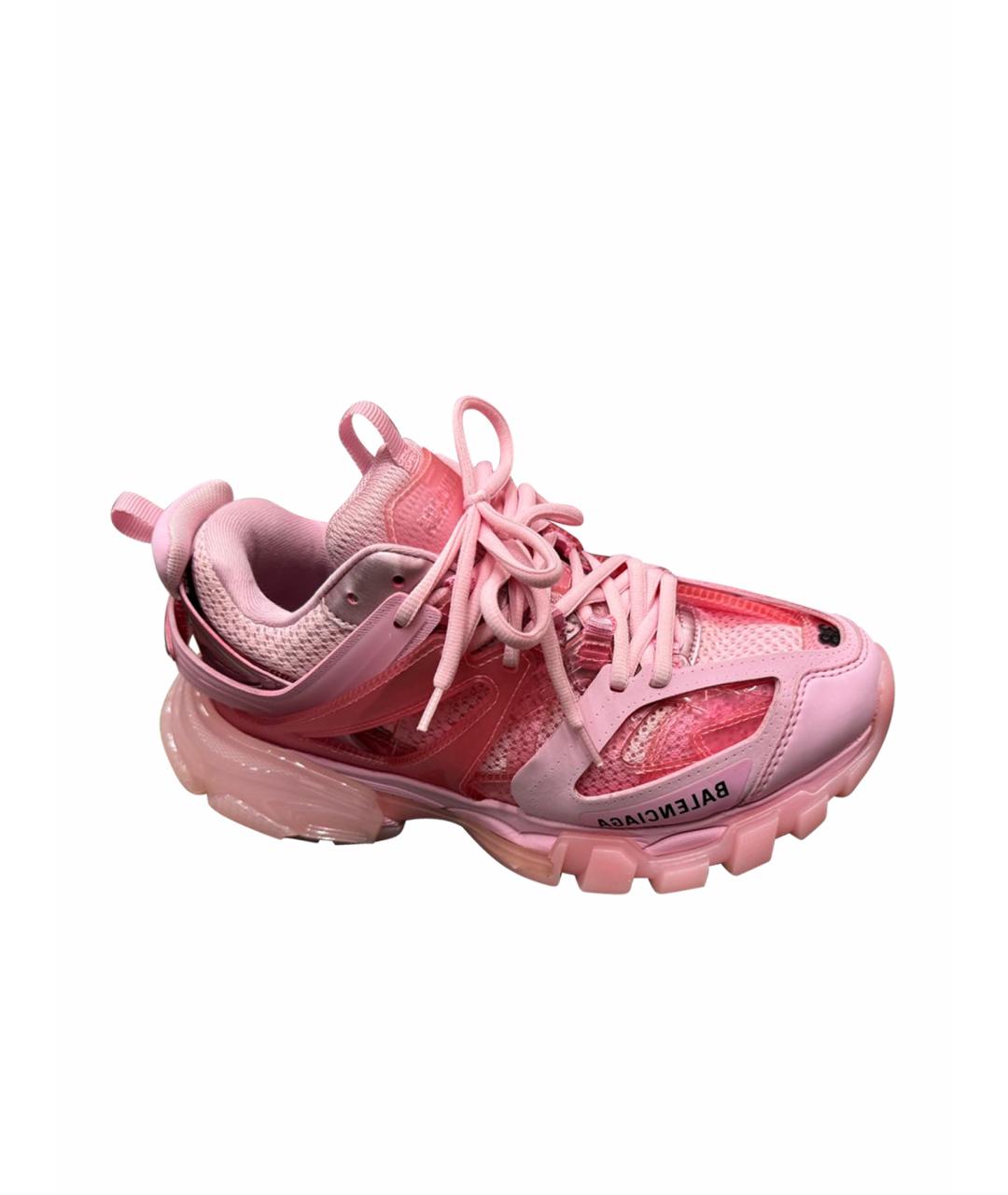 BALENCIAGA Розовые кроссовки, фото 9