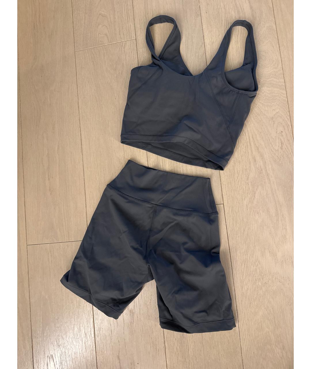 SPORTY AND RICH Серый синтетический спортивные костюмы, фото 2