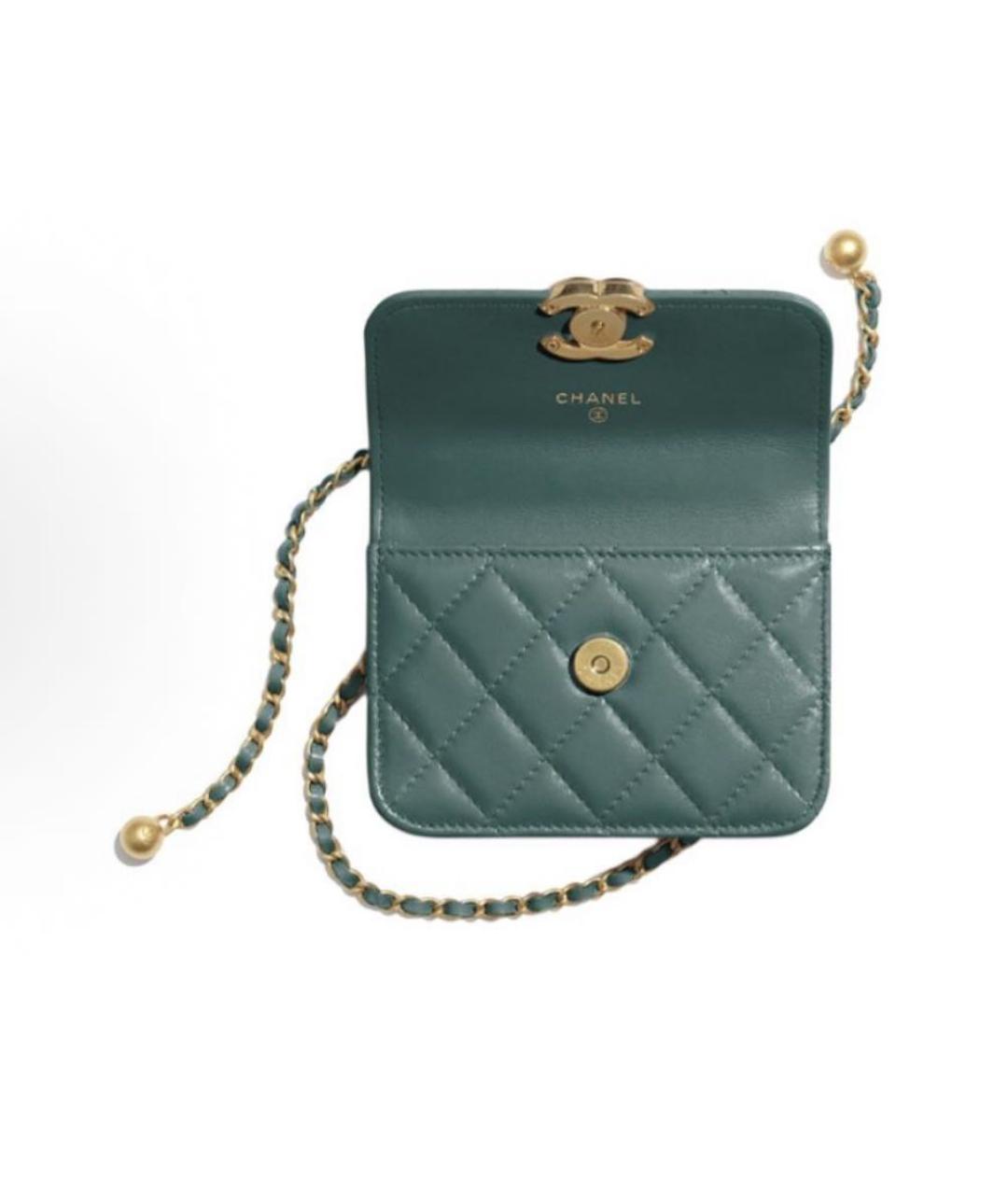 CHANEL Кожаная сумка через плечо, фото 2