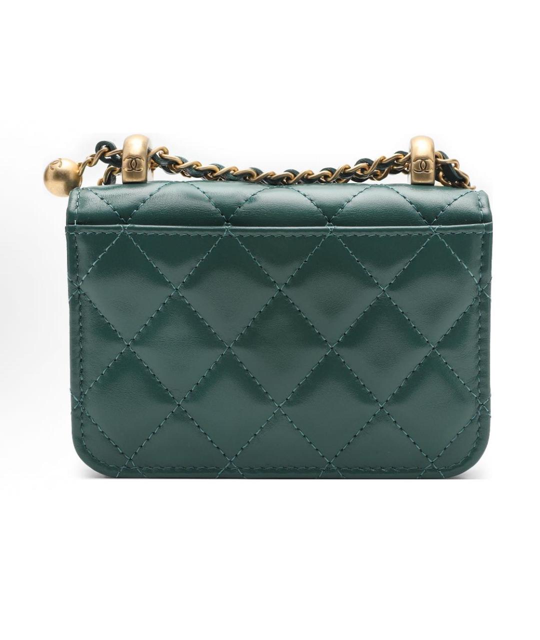 CHANEL Кожаная сумка через плечо, фото 4