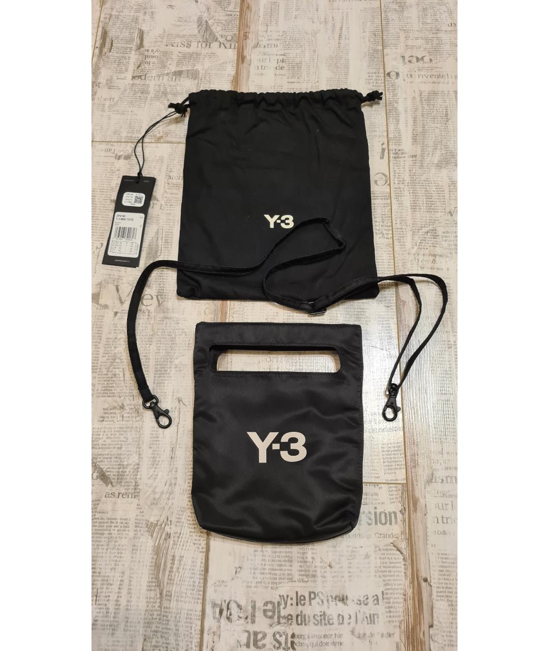 Y-3 Черная сумка на плечо, фото 6