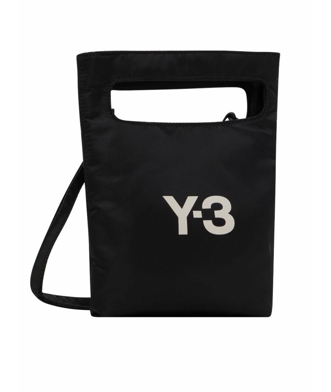 Y-3 Черная сумка на плечо, фото 1