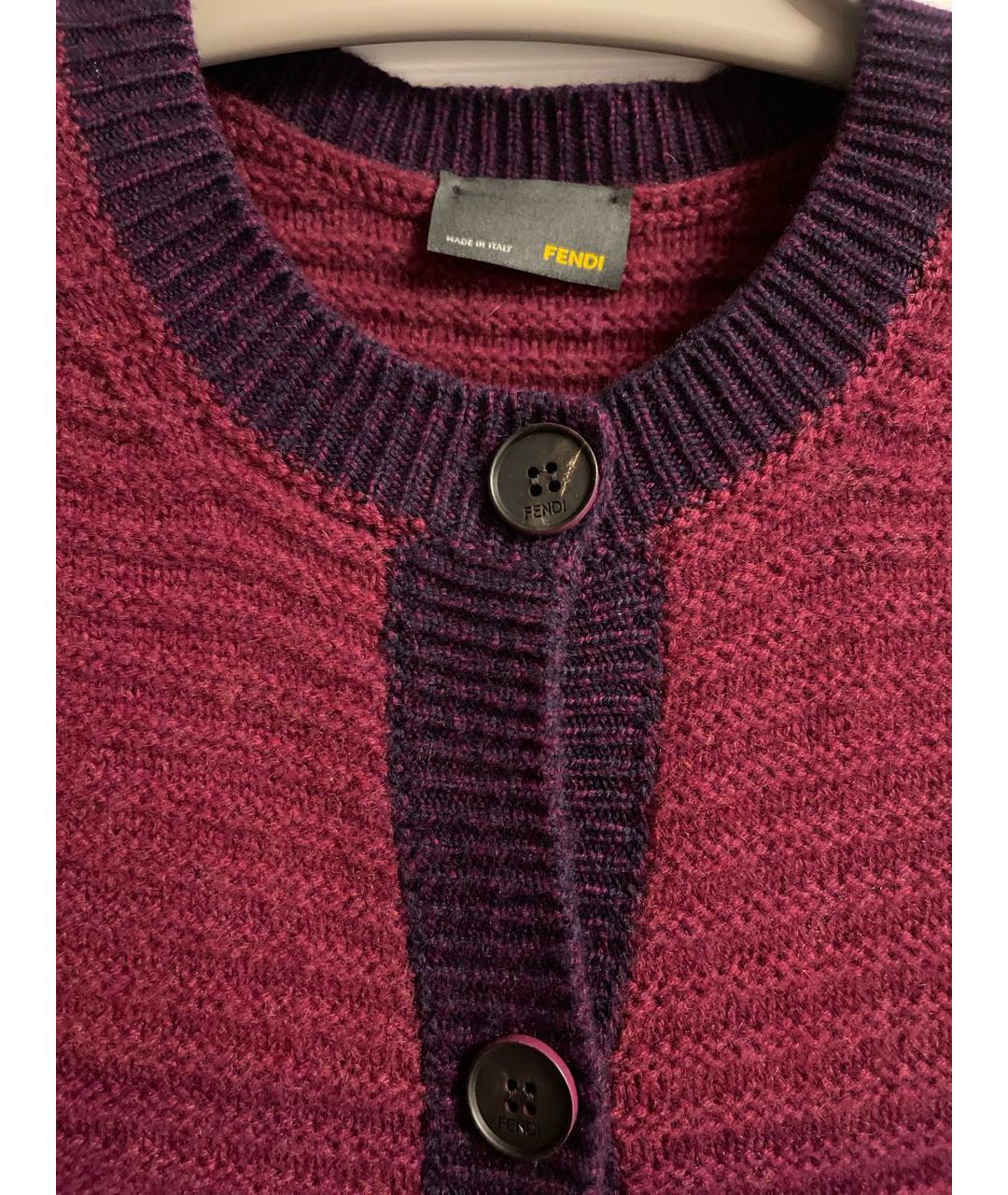 FENDI Мульти кашемировая жилетка, фото 3