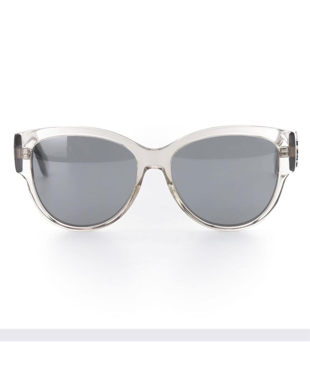 SAINT LAURENT Серебряные солнцезащитные очки, фото 3