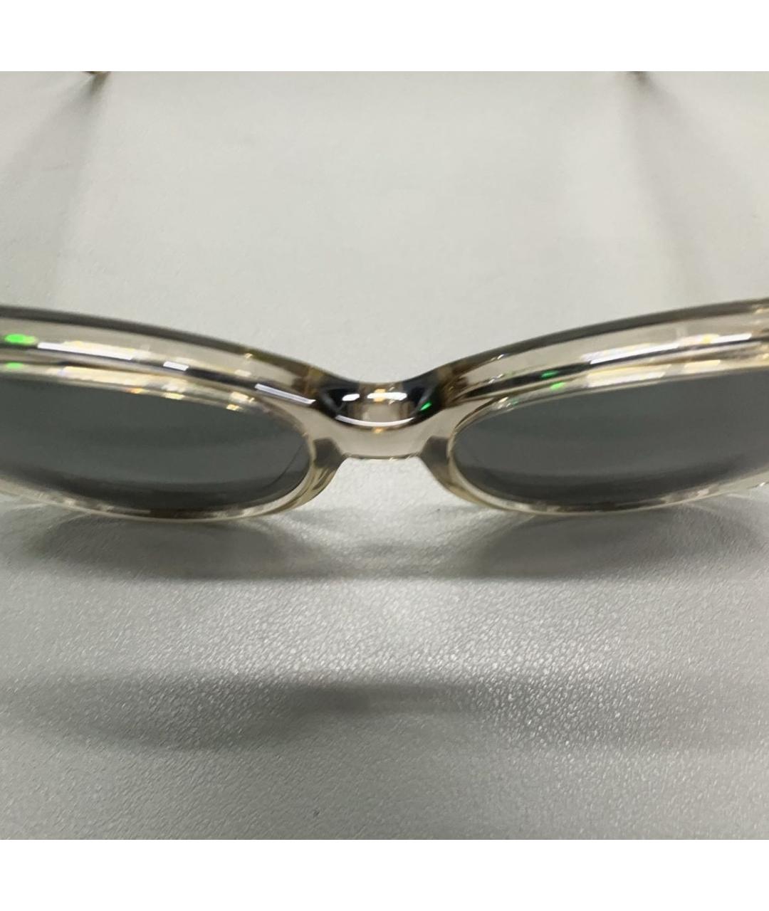 SAINT LAURENT Серебряные солнцезащитные очки, фото 7