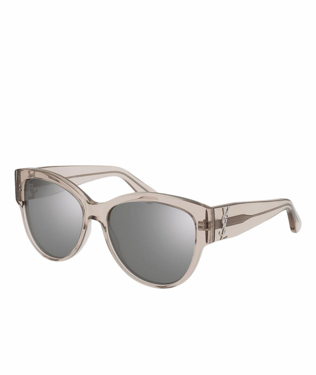 SAINT LAURENT Серебряные солнцезащитные очки, фото 1