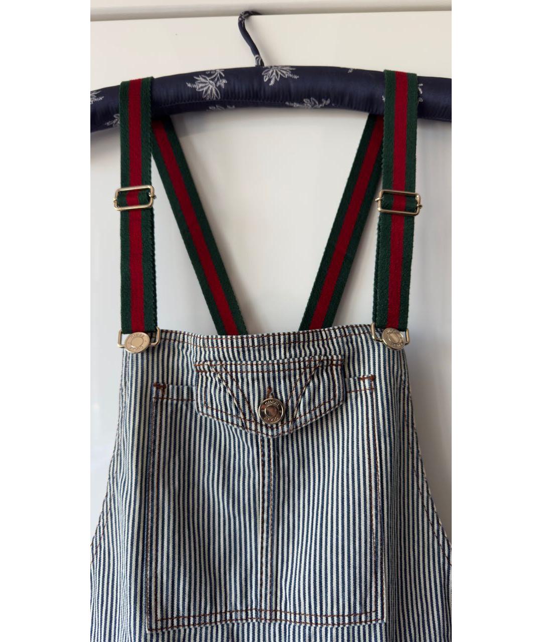 GUCCI Мульти хлопковый комбинезон, фото 3