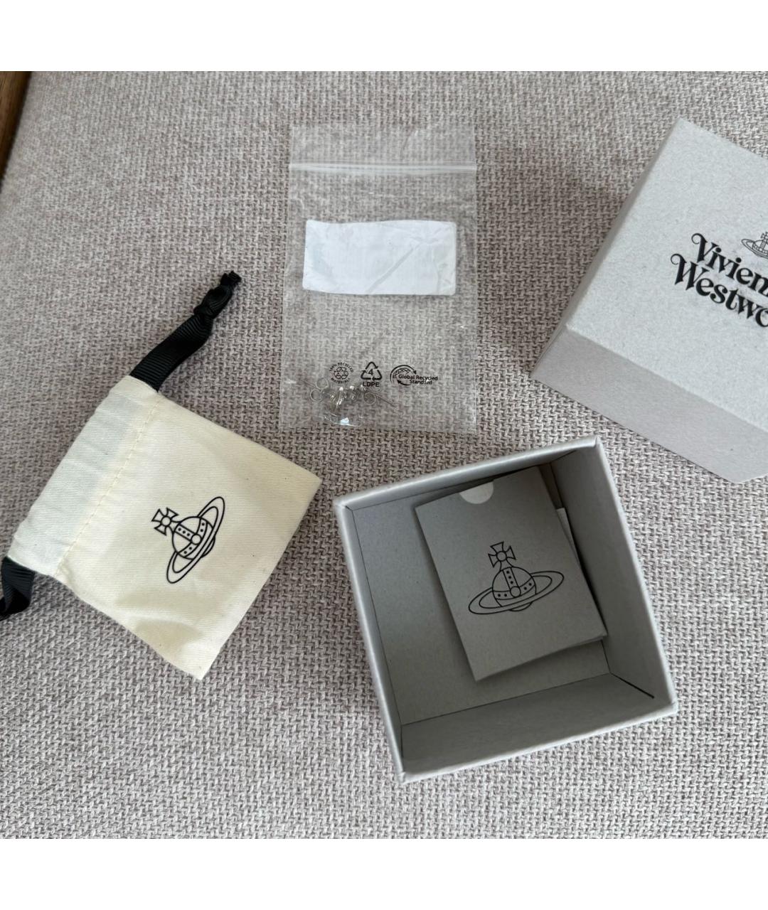 VIVIENNE WESTWOOD Латунные серьги, фото 5