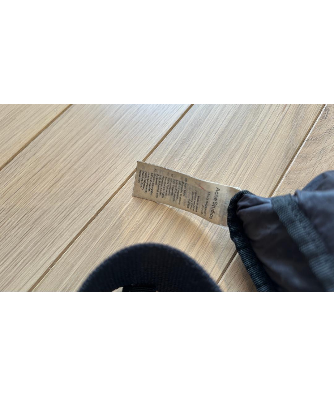 ACNE STUDIOS Черная поясная сумка, фото 4