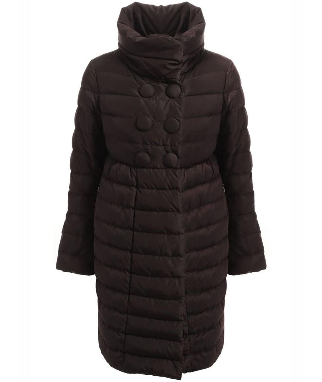 MONCLER Коричневый пуховик, фото 1