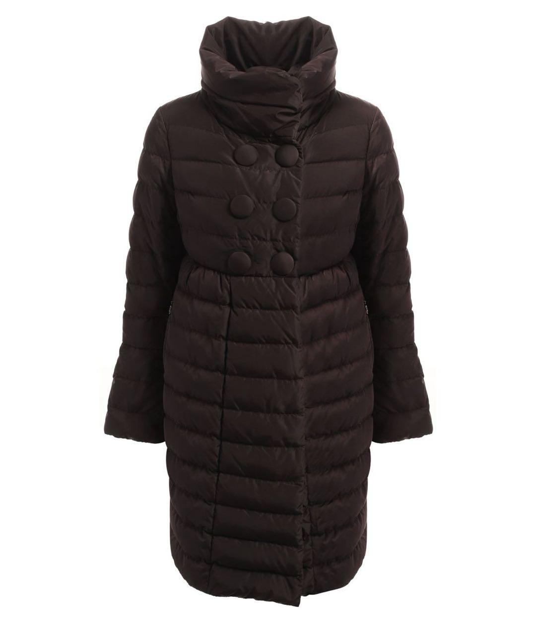 MONCLER Коричневый пуховик, фото 5