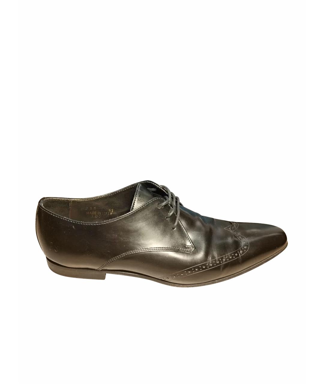 PAUL SMITH Черные туфли из лакированной кожи, фото 5