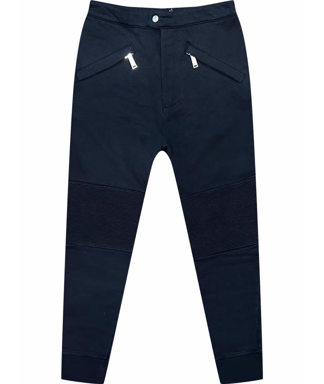 DSQUARED2 Черные хлопковые повседневные брюки, фото 1