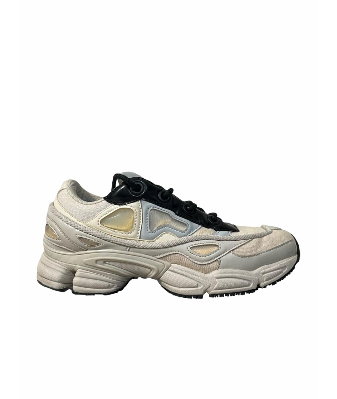 ADIDAS X RAF SIMONS Белые высокие кроссовки / кеды, фото 1