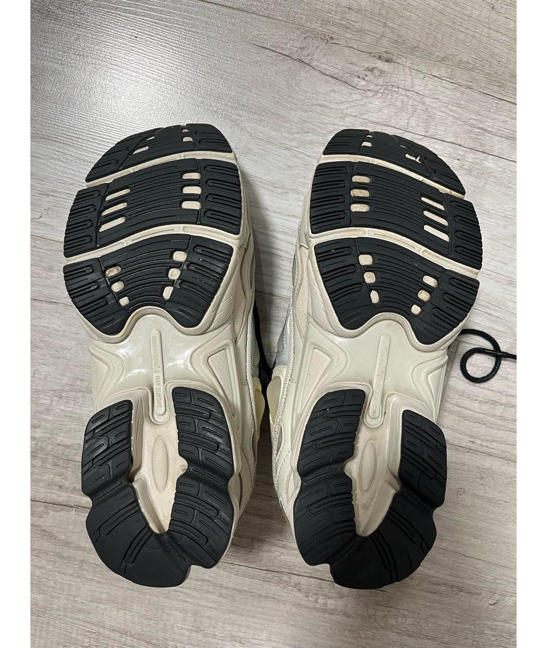 ADIDAS X RAF SIMONS Белые высокие кроссовки / кеды, фото 7