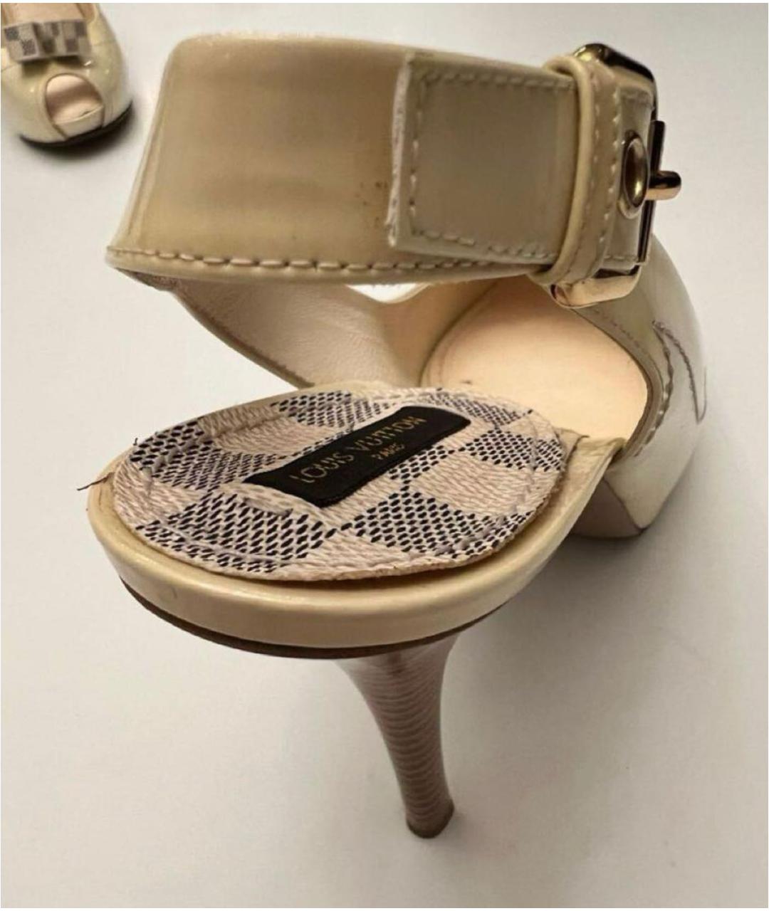 LOUIS VUITTON Туфли из лакированной кожи, фото 7