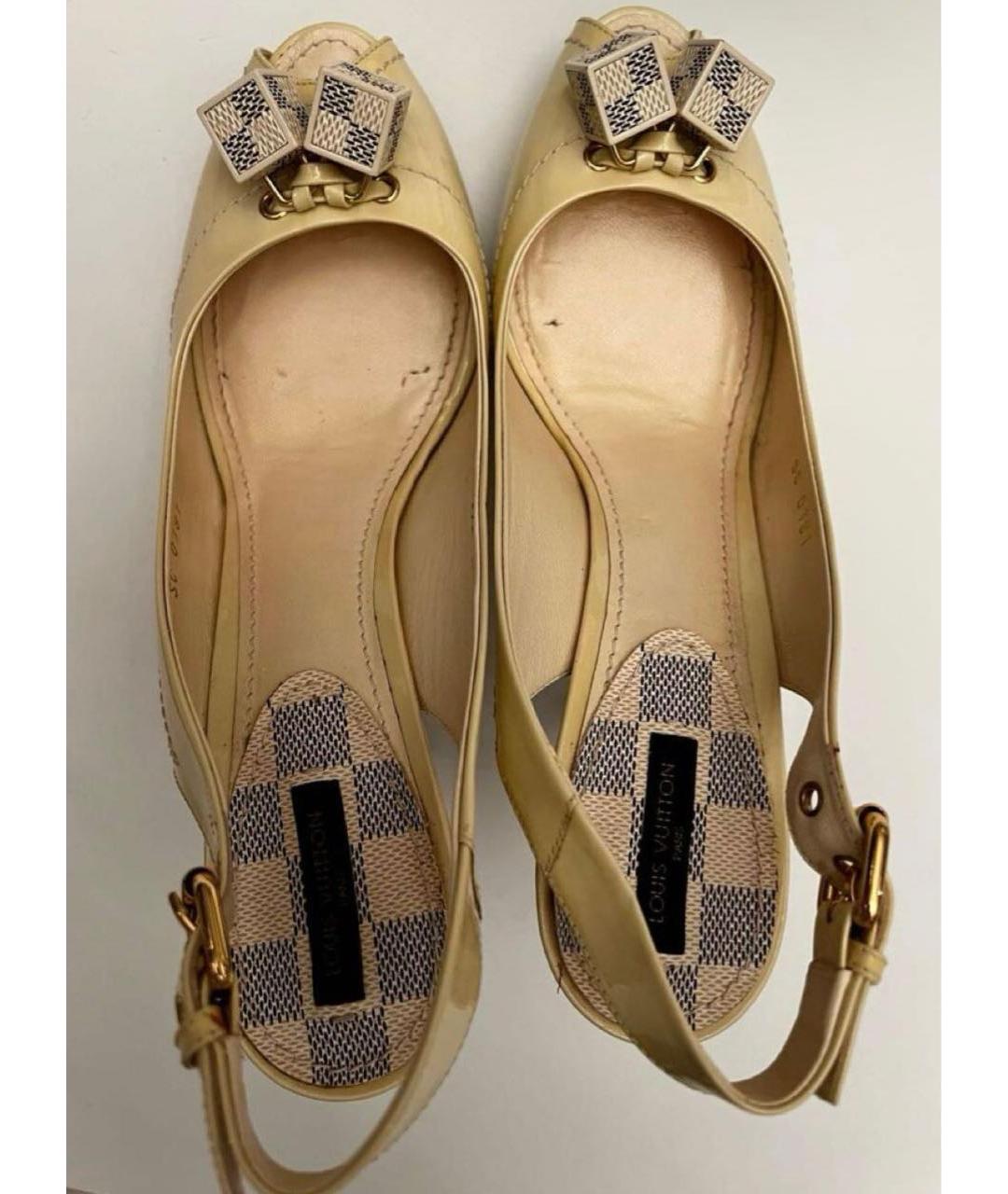LOUIS VUITTON Туфли из лакированной кожи, фото 4