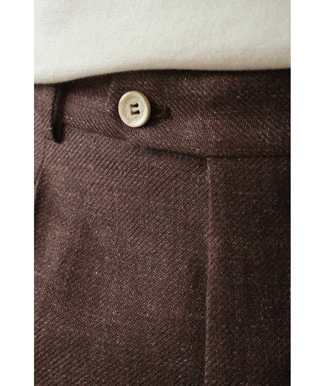 BRUNELLO CUCINELLI Коричневый повседневный костюм, фото 7