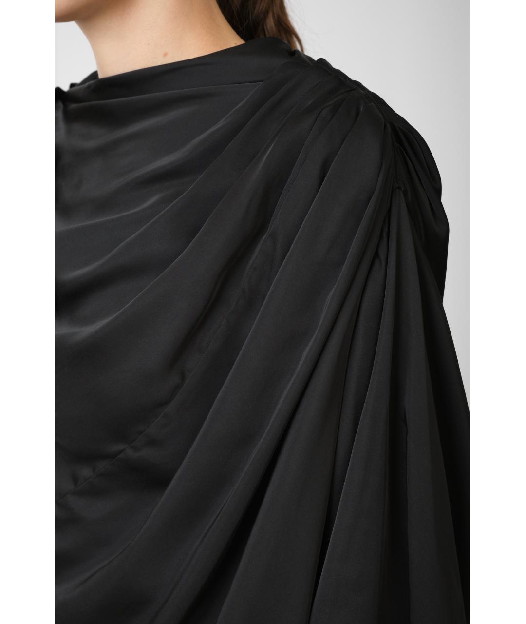 RICK OWENS Черный ацетатный джемпер / свитер, фото 4