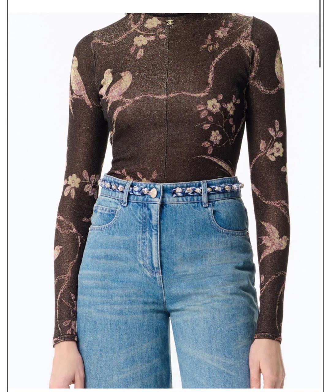 CHANEL Мульти водолазка, фото 3
