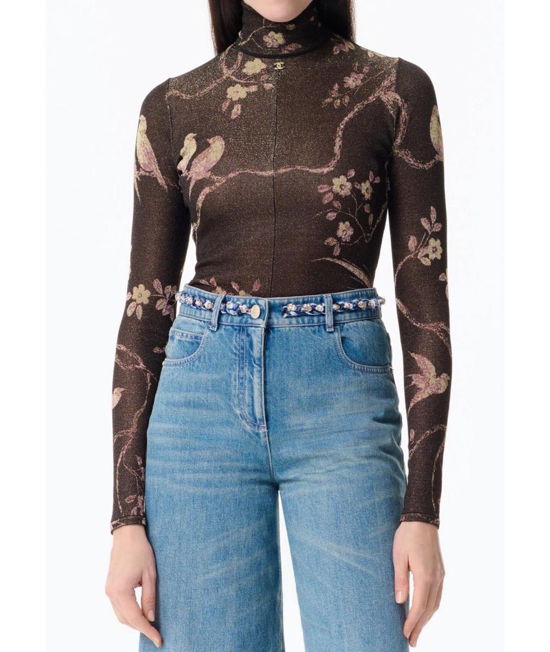 CHANEL Мульти водолазка, фото 4