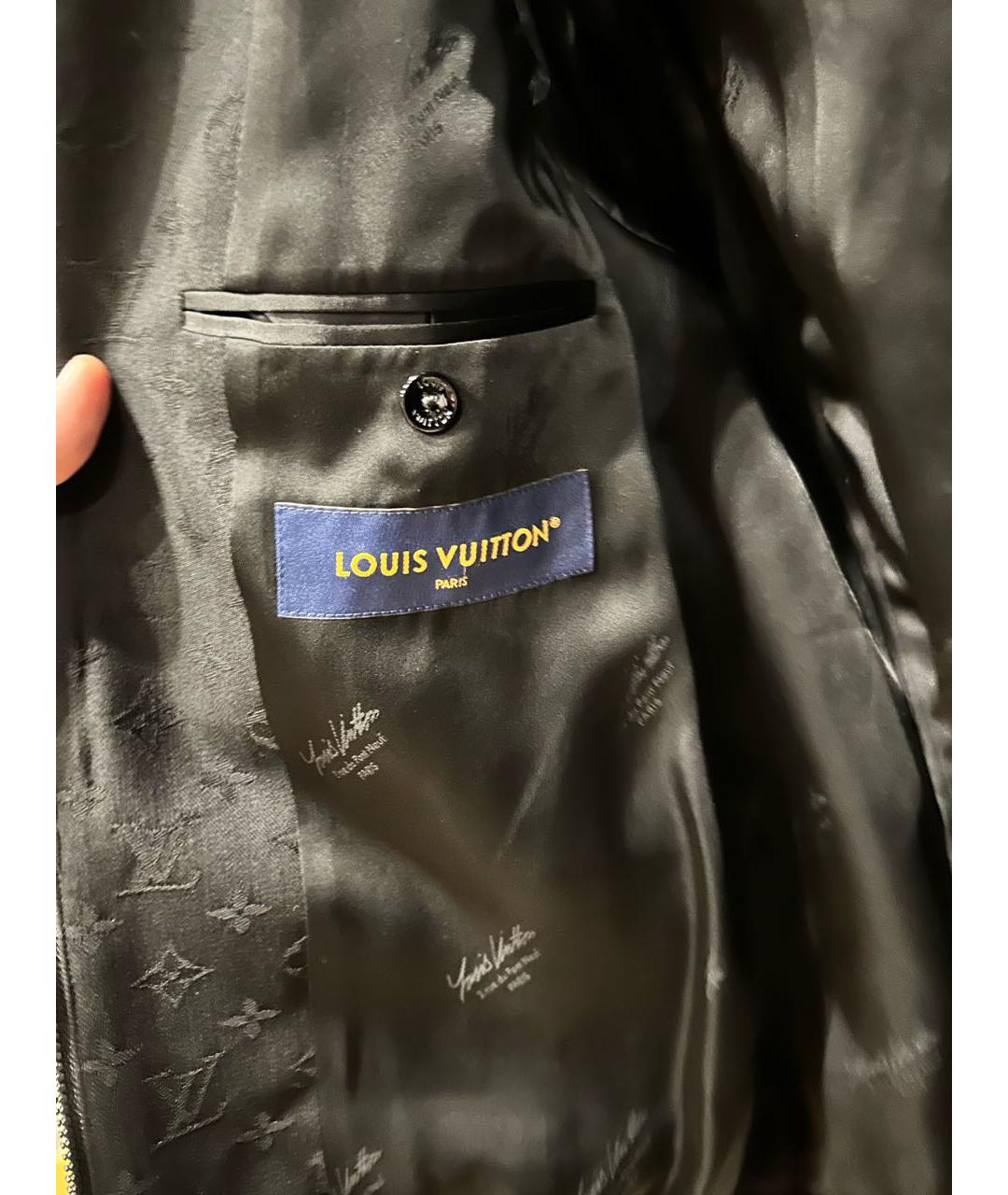 LOUIS VUITTON Черная куртка, фото 3