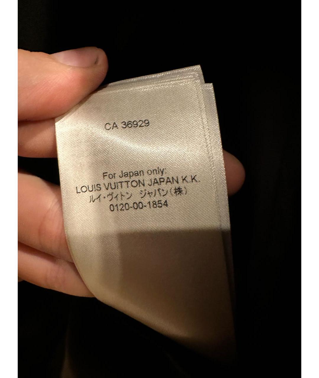 LOUIS VUITTON Черная куртка, фото 5