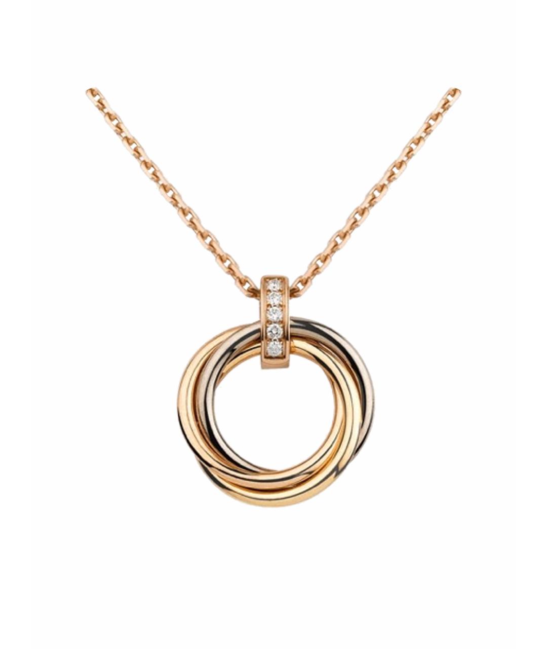 CARTIER Золотая подвеска из желтого золота, фото 1