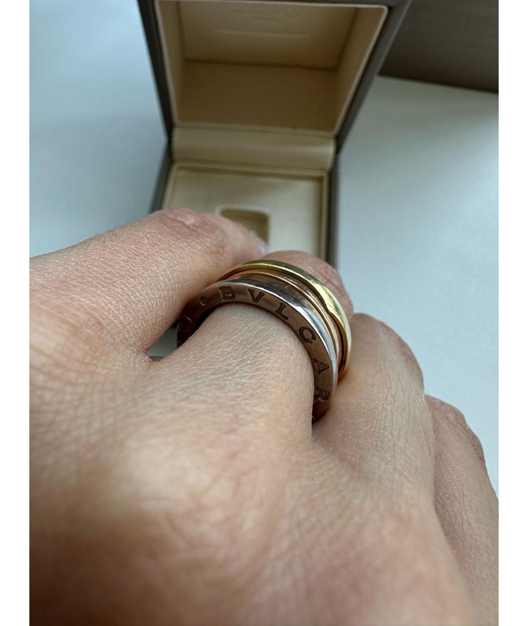 BVLGARI Золотое кольцо из розового золота, фото 3