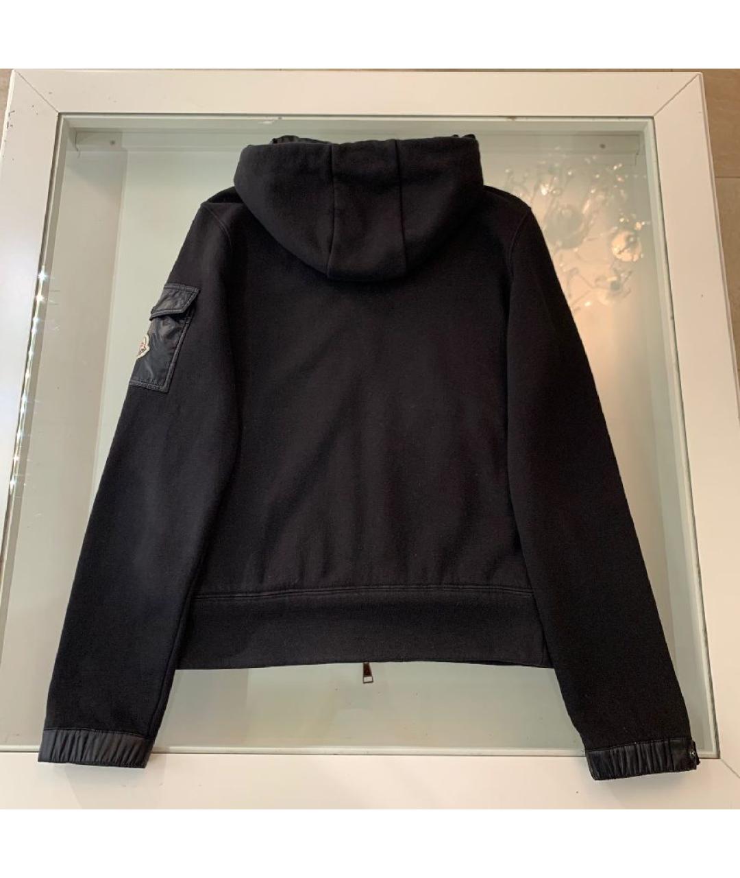 MONCLER Черный хлопковый спортивные костюмы, фото 3