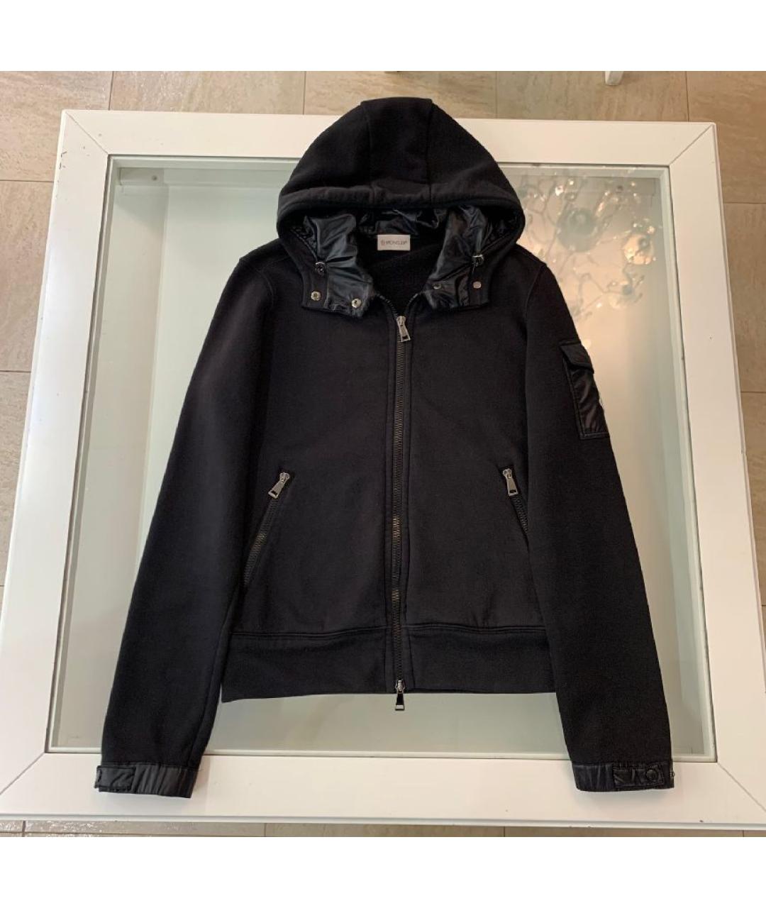 MONCLER Черный хлопковый спортивные костюмы, фото 10
