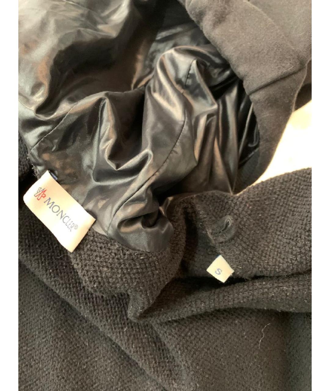 MONCLER Черный хлопковый спортивные костюмы, фото 6