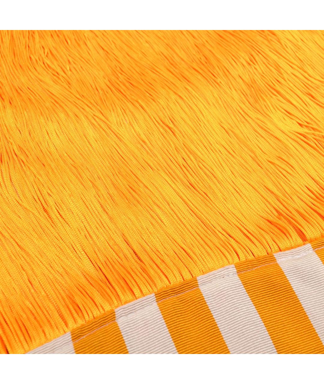 TALLER MARMO Желтое шелковое коктейльное платье, фото 5