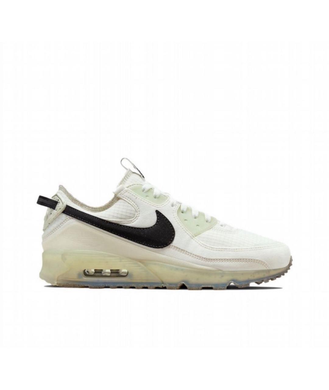 NIKE Белые кожаные низкие кроссовки / кеды, фото 9