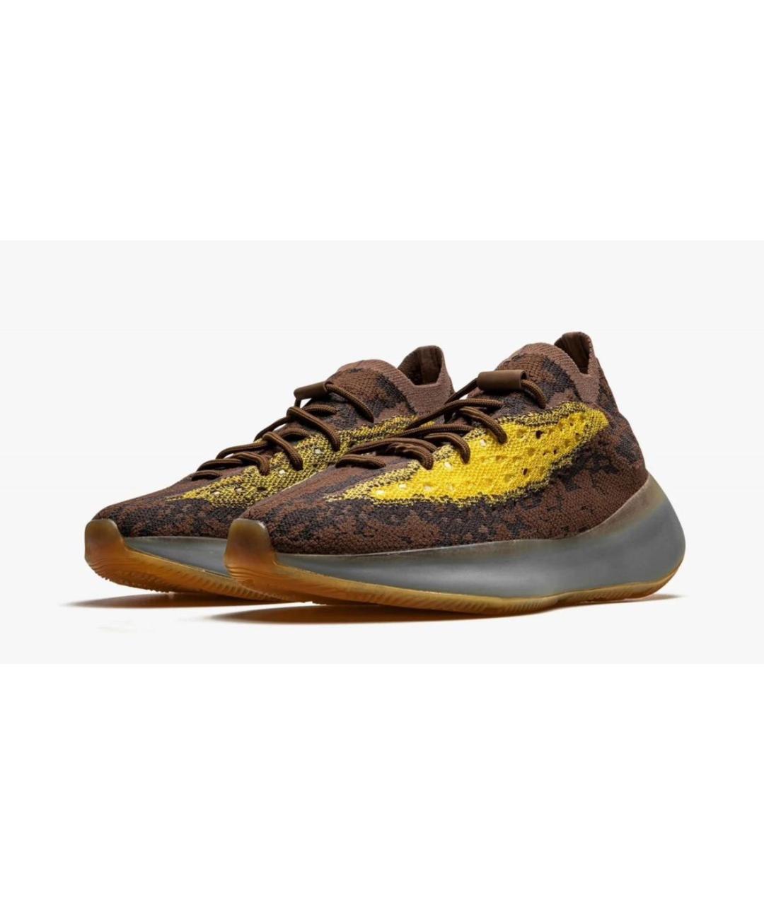 ADIDAS YEEZY Текстильные низкие кроссовки / кеды, фото 2