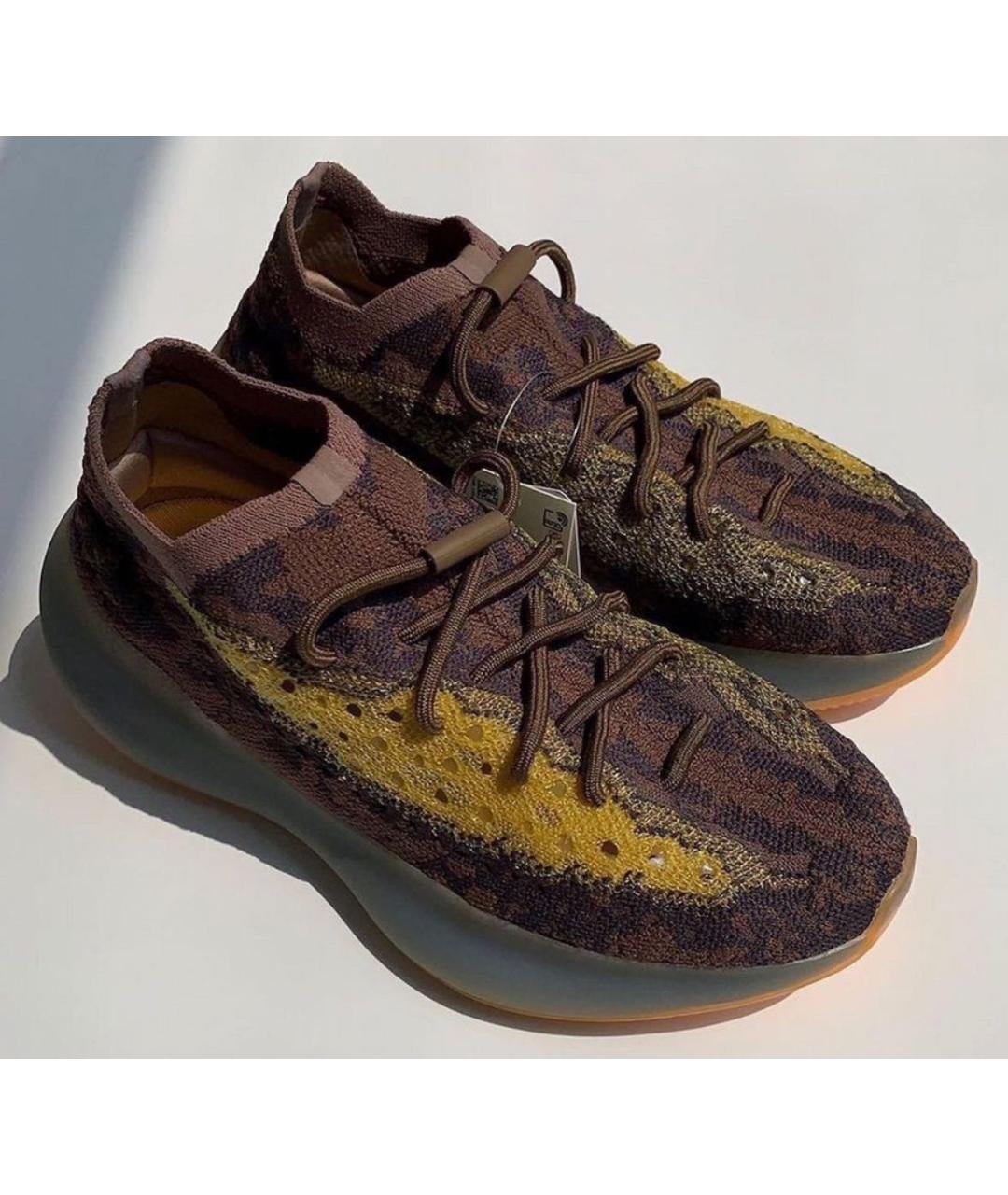 ADIDAS YEEZY Текстильные низкие кроссовки / кеды, фото 5