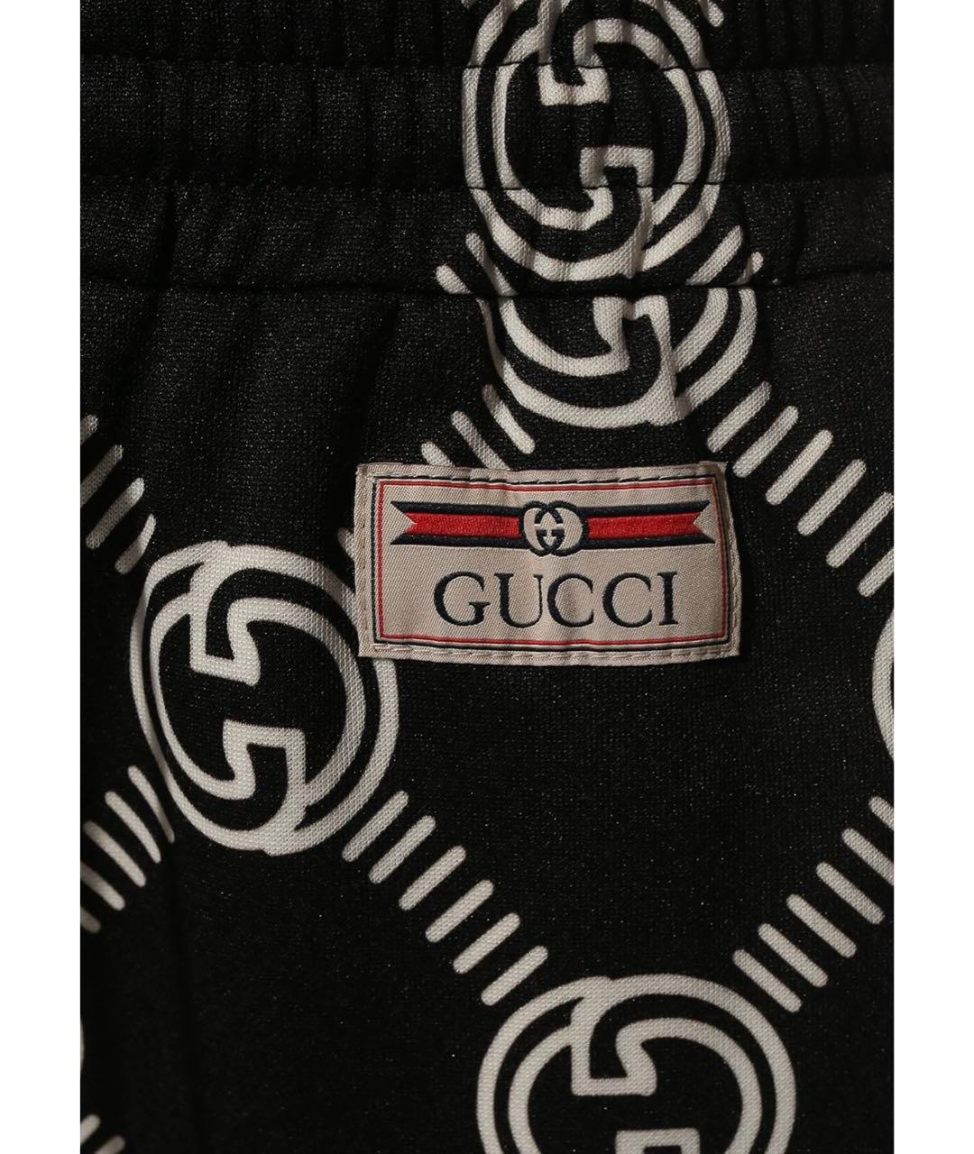 GUCCI Черный хлопковый спортивные костюмы, фото 7