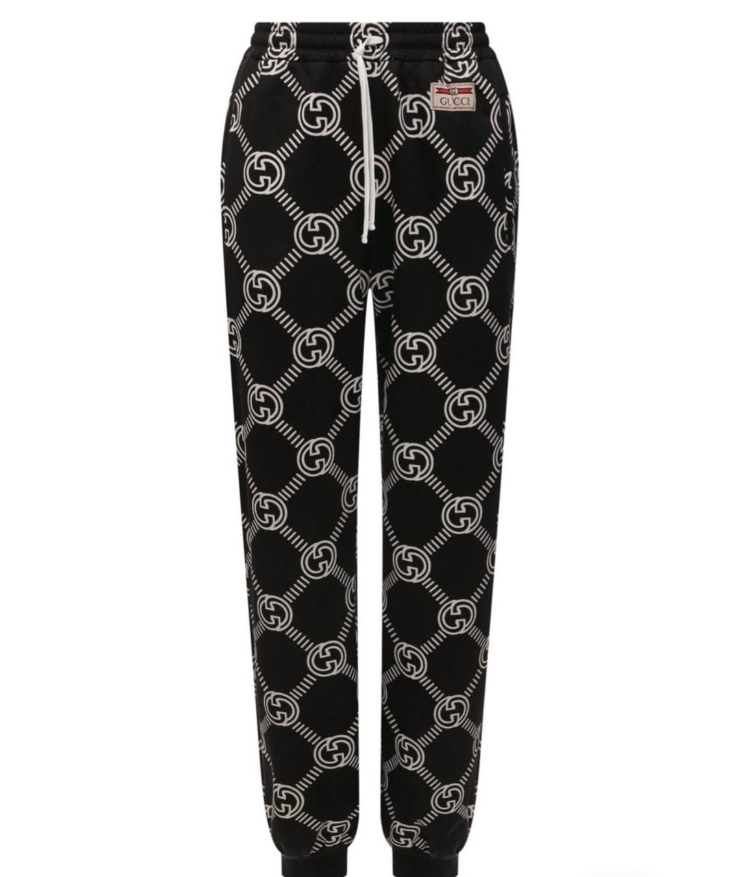 GUCCI Черный хлопковый спортивные костюмы, фото 5