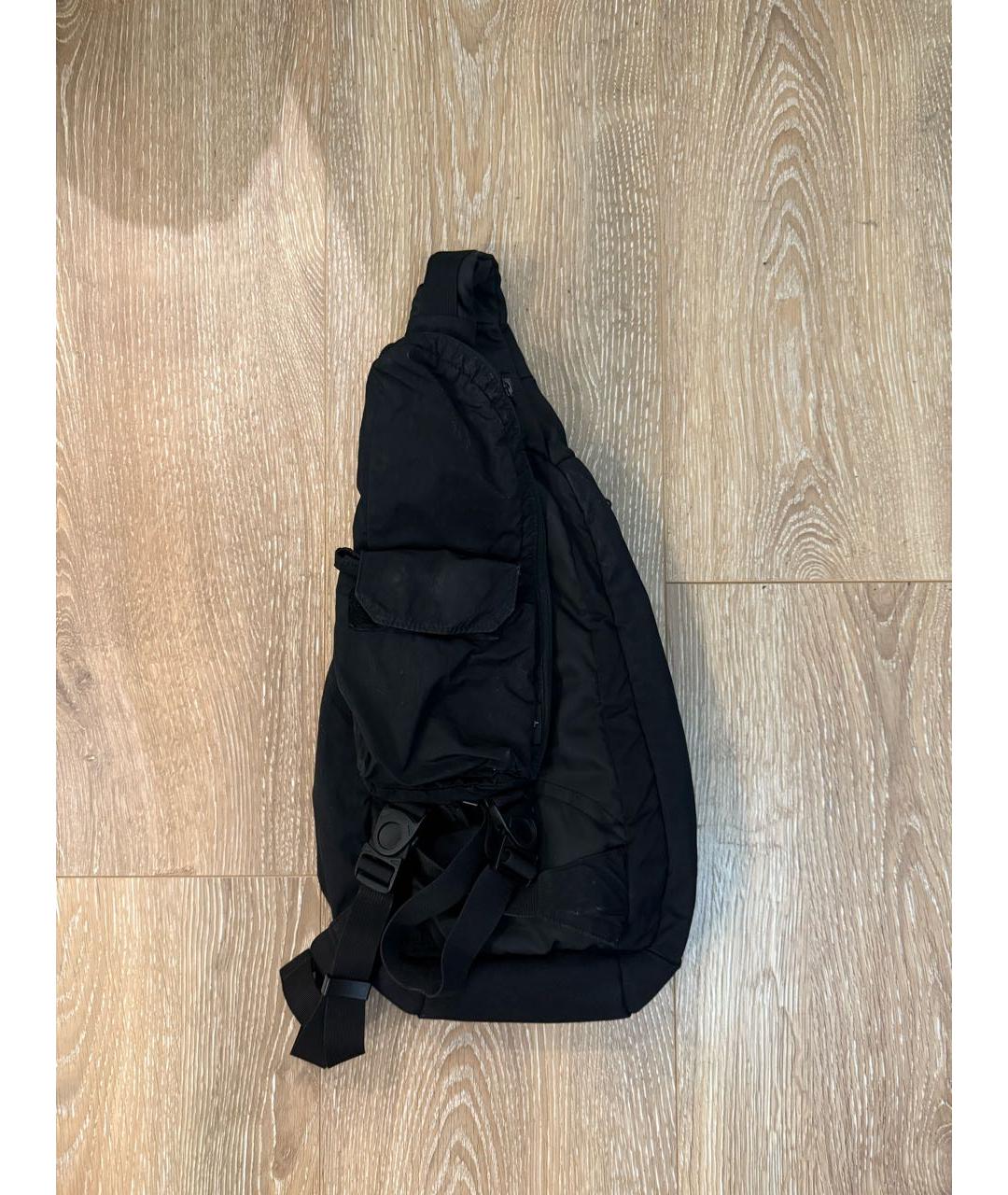 STONE ISLAND Черная сумка на плечо, фото 3